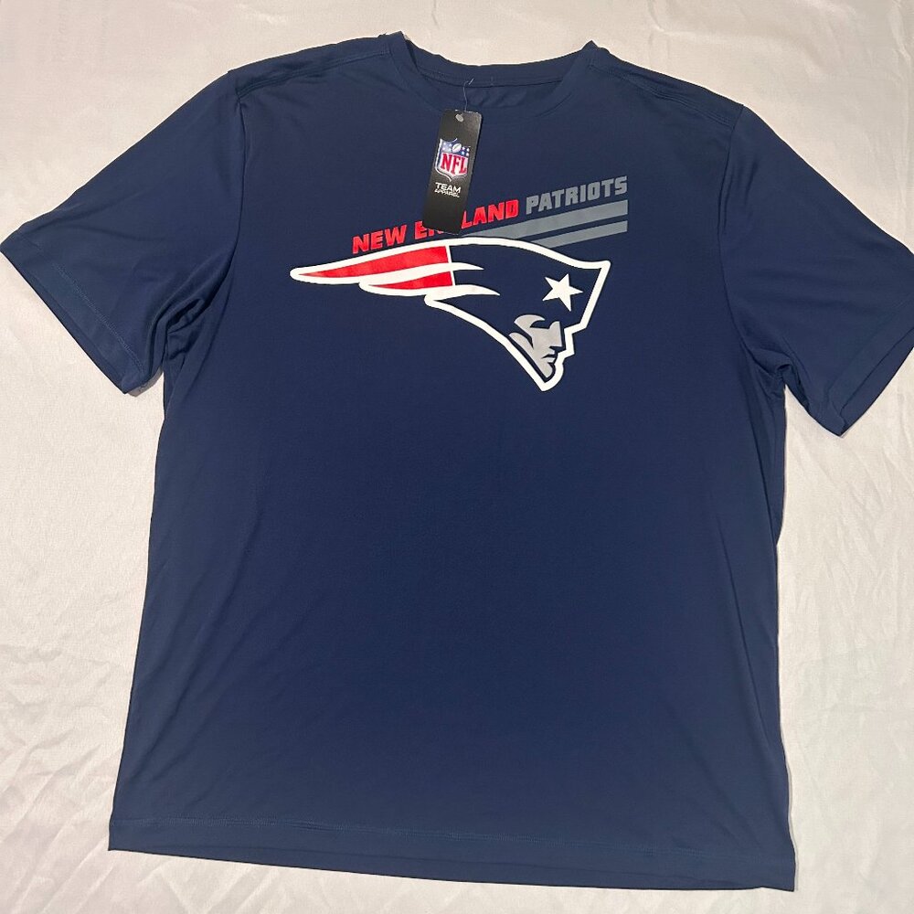 NWT Majestic New England Patriots Evolution Tee – Navy – Men’s Size XL